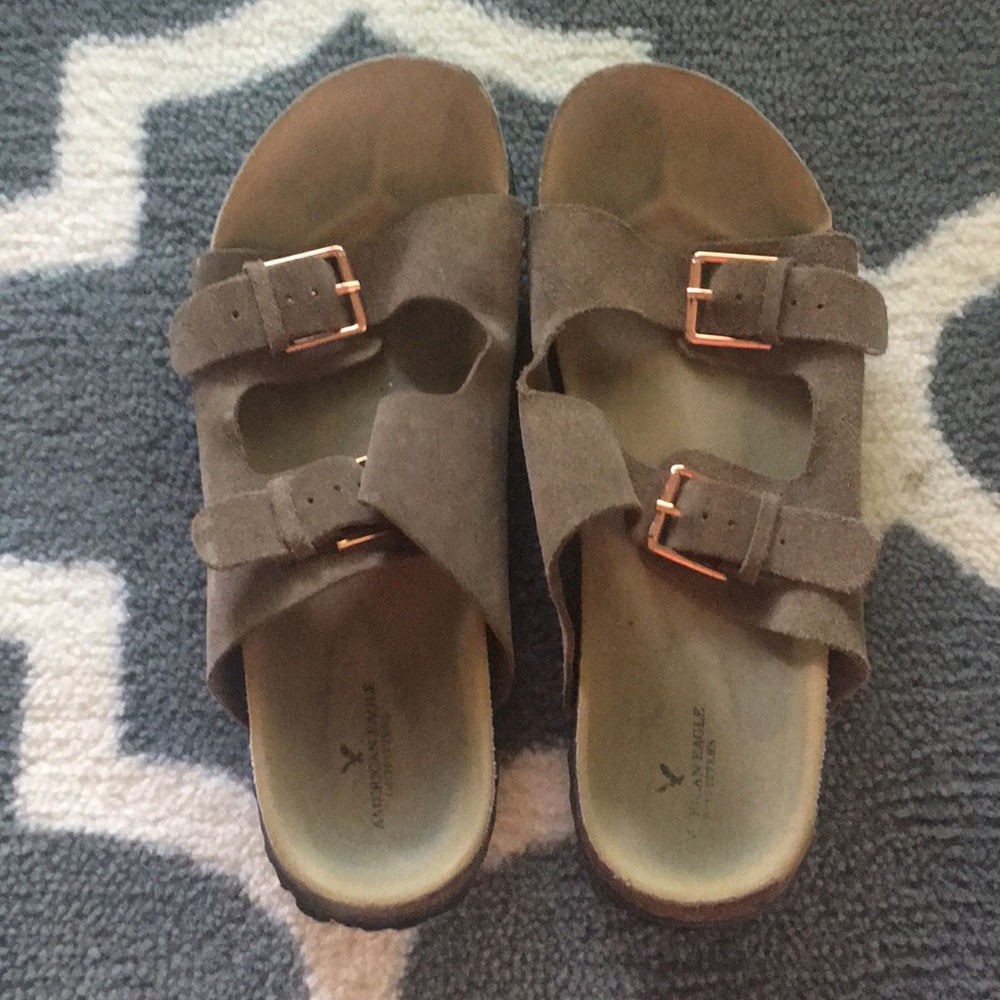 American Eagle Birkenstock style sandals